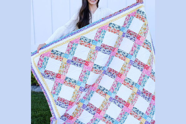 How to Make a Morning Glory Quilt - Free Project Tutorial