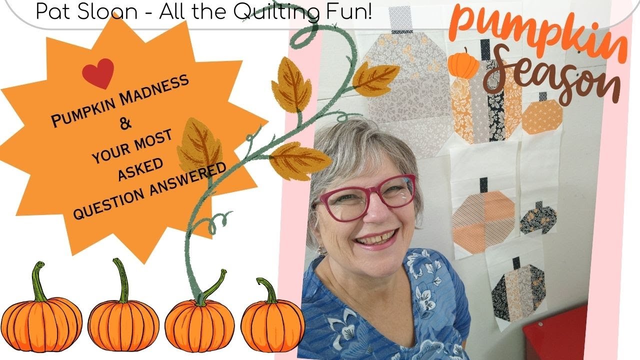 Get Ready for Pumpkin Season with Pat Sloan