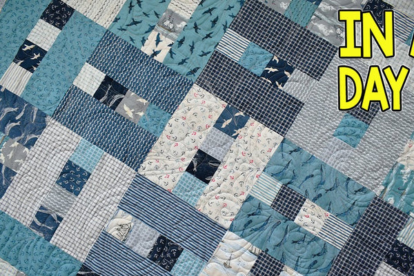 Create the Stunning "Shipping Links" Quilt with Moonkin Stitchery