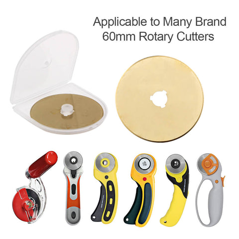 Buy Improved Cut, 60mm Rotary Cutter Blades, 10 Pack Online at  desertcartPanama