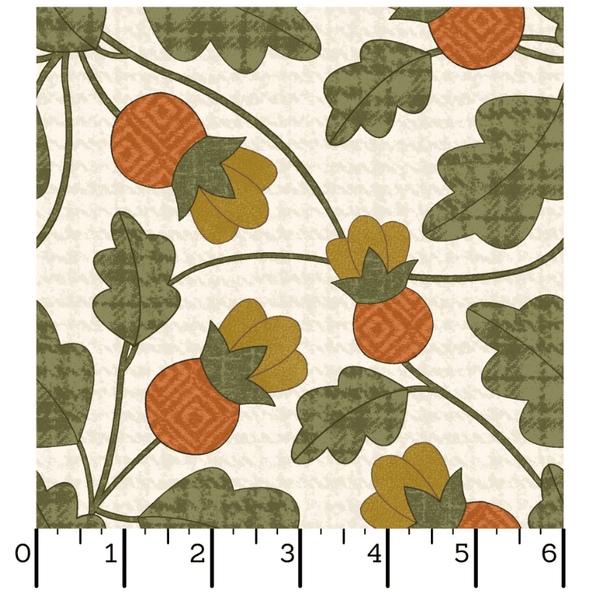 Autumn Harvest Flannel Strip Roll  2.5" x 44" Strips (40pc)