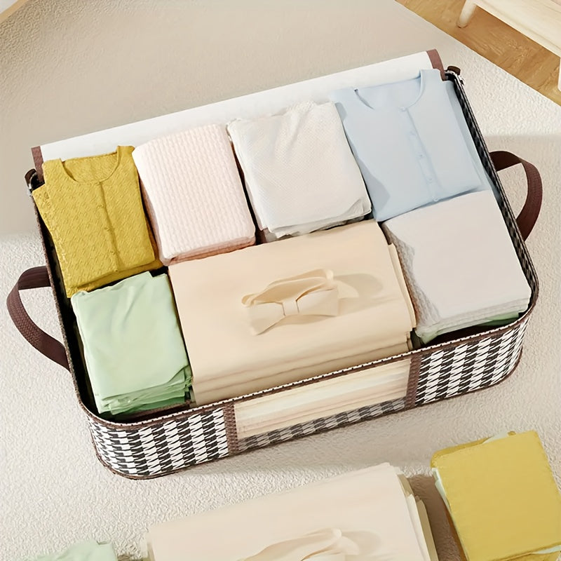 2pcs(set) Storage Bags With Window, 50L + 75L - Large Capacity & High-Quality