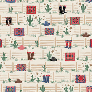 Quiltin' Cowgirls Strip Roll 2.5" x 44"  (40pc)