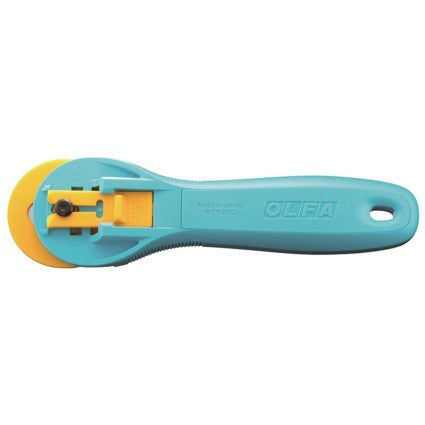 OLFA Aqua Splash Rotary Cutter 45mm - Single Click Blade Change