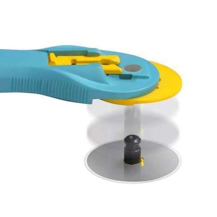 OLFA Aqua Splash Rotary Cutter 45mm - Single Click Blade Change