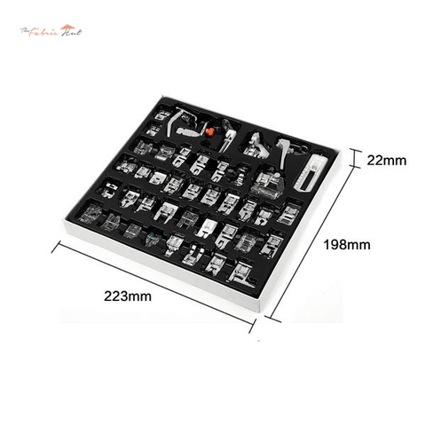  FINESUN Sewing Machine Feet 32Pcs Presser Foot Set Sewing Foot  Attachments Sewing Machine Spare Parts Sewing Machine Accessories Sewing  Machine Foot for Brother and Most Sewing Machines Use